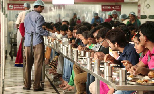 Feeding-pilgrims